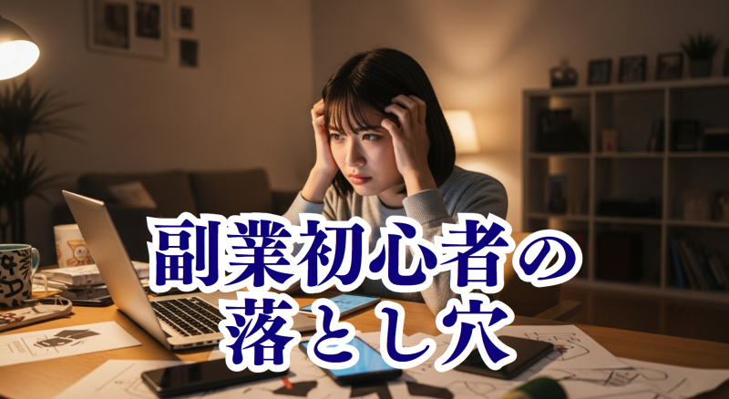 「副業初心者の落とし穴!“情報収集マニア”が一生稼げない理由」