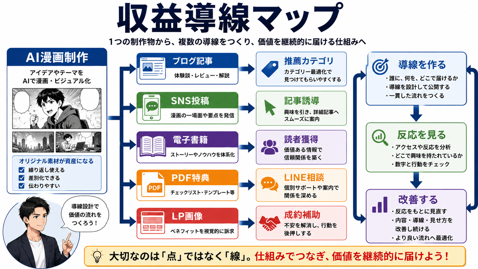 収益導線マップ