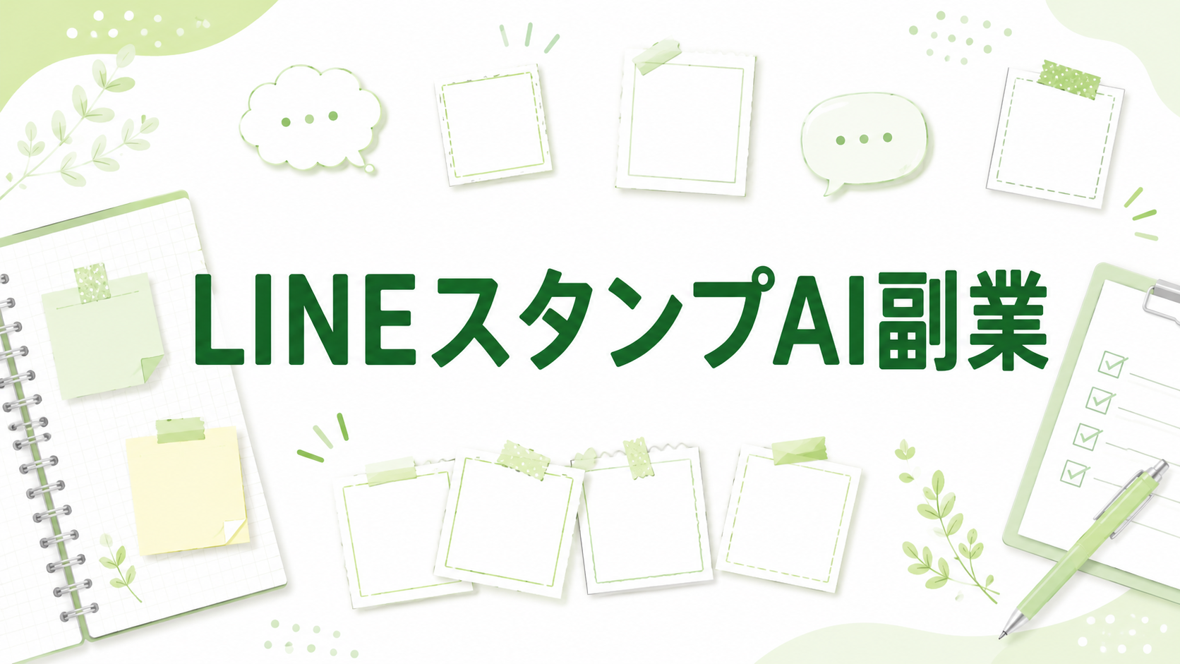 LINEスタンプAI副業