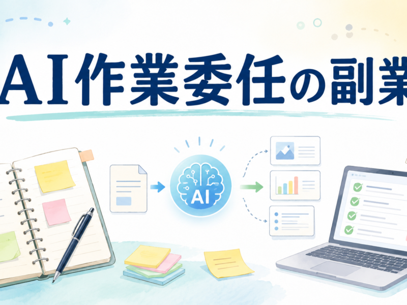 AI作業委任の副業｜ハイブリッドAI副業システム 上田仁レビュー
